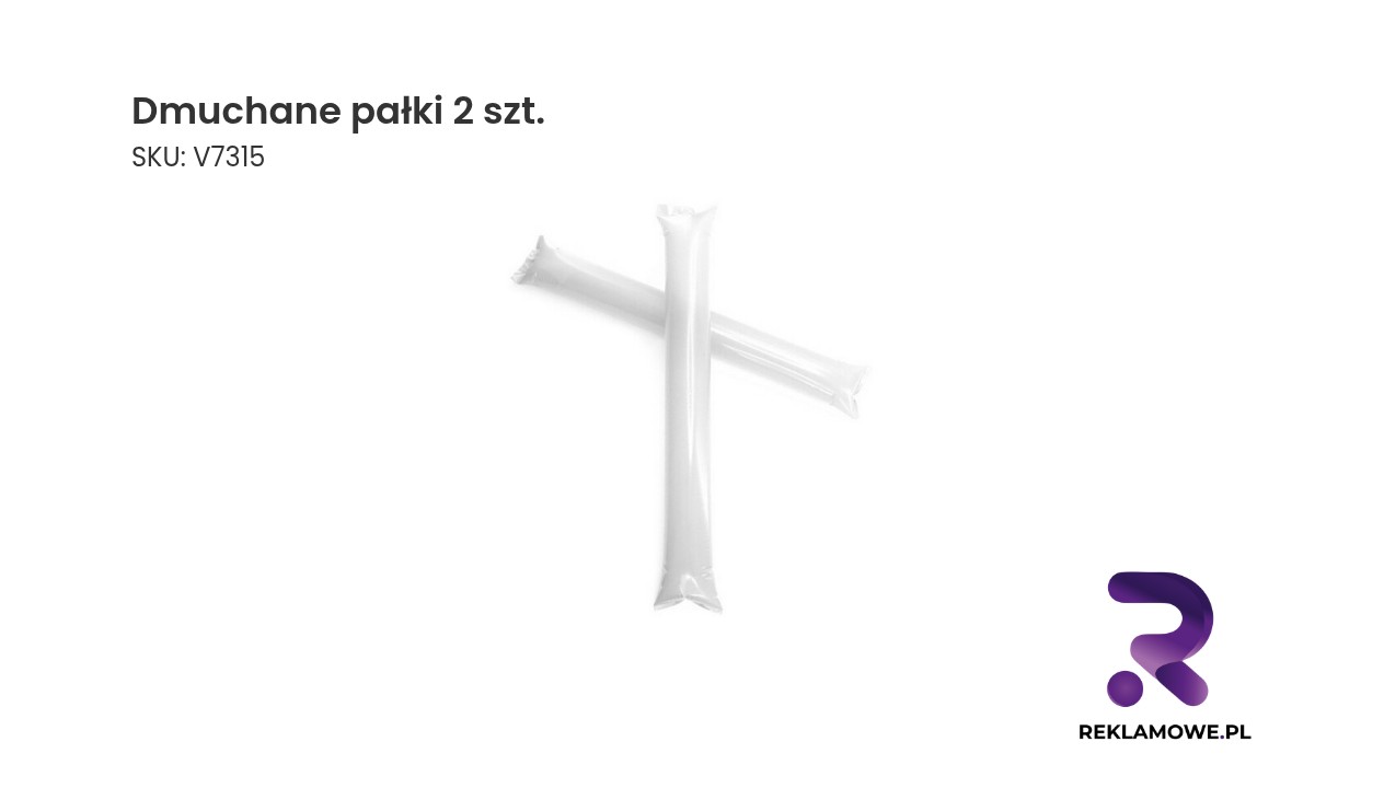 Dmuchane pałki do zabawy 2 sztuki