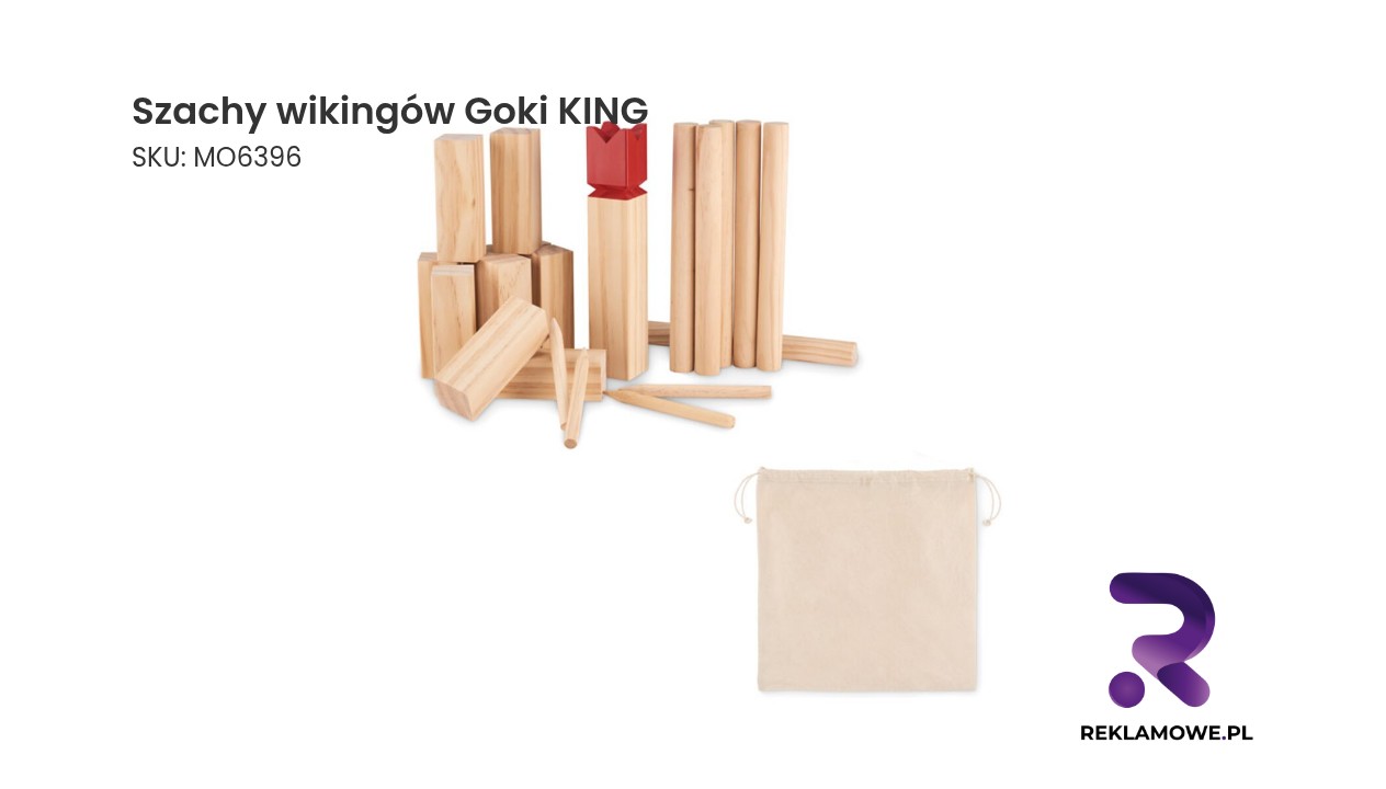 Zestaw szachów wikingów Goki KING