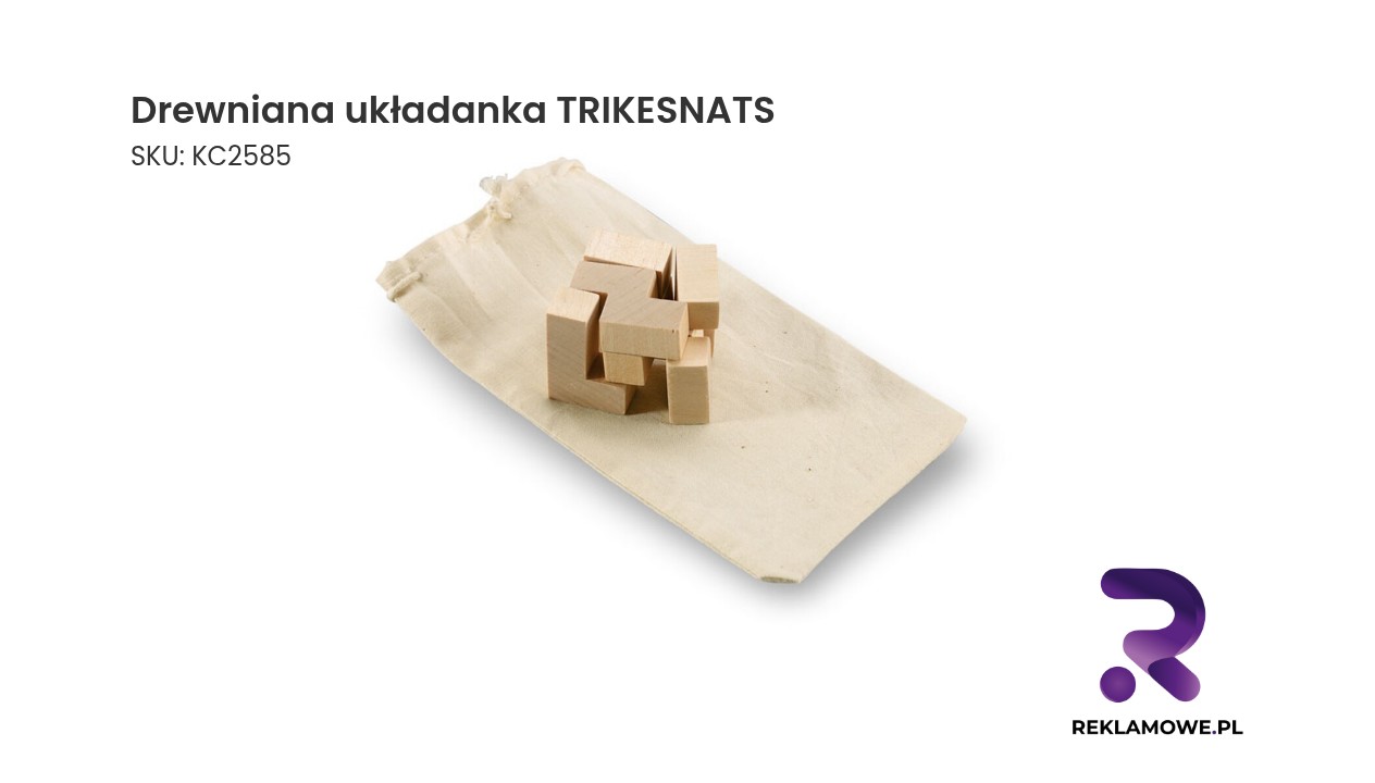 Drewniana układanka TRIKESNATS dla dzieci