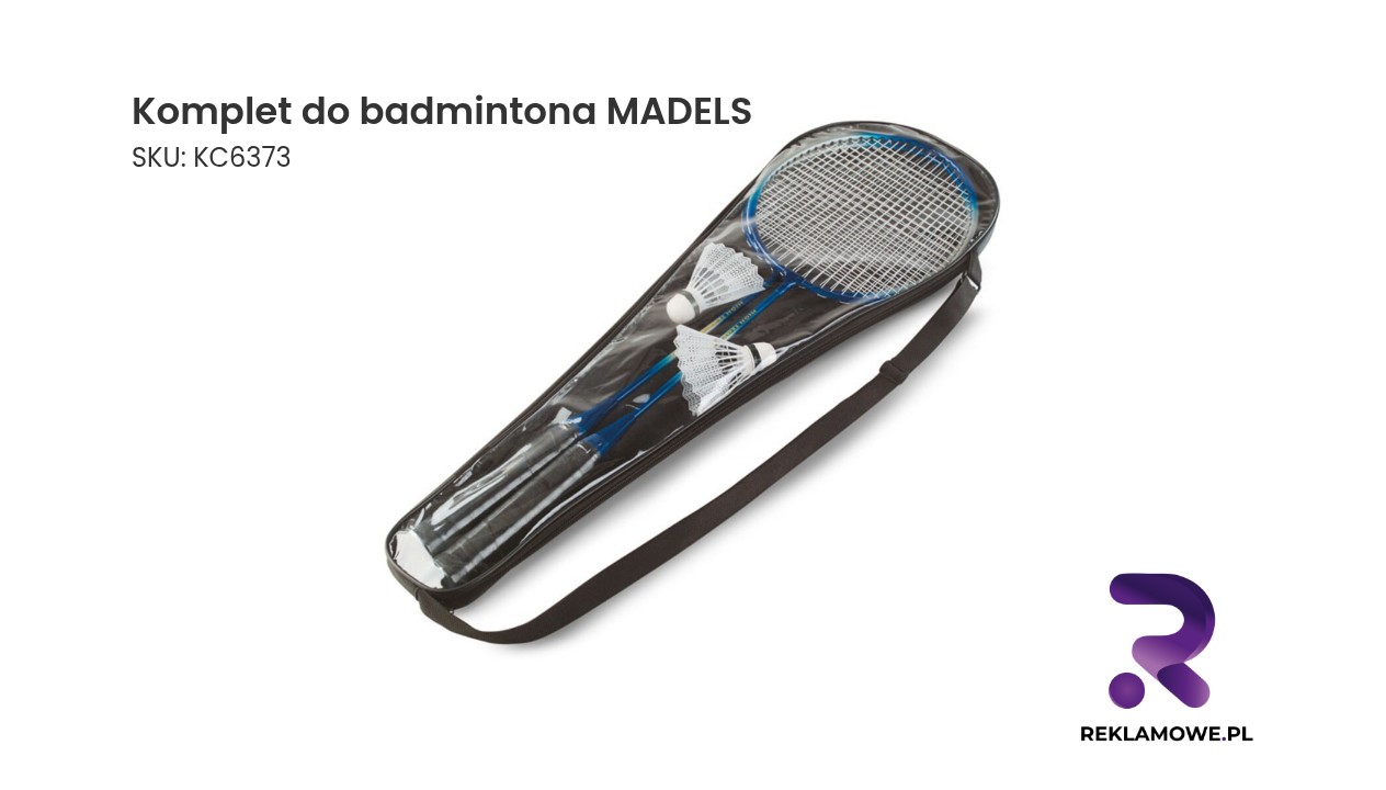 Komplet do badmintona MADELS Zestaw do badmintona MADELS z rakietami i lotkami