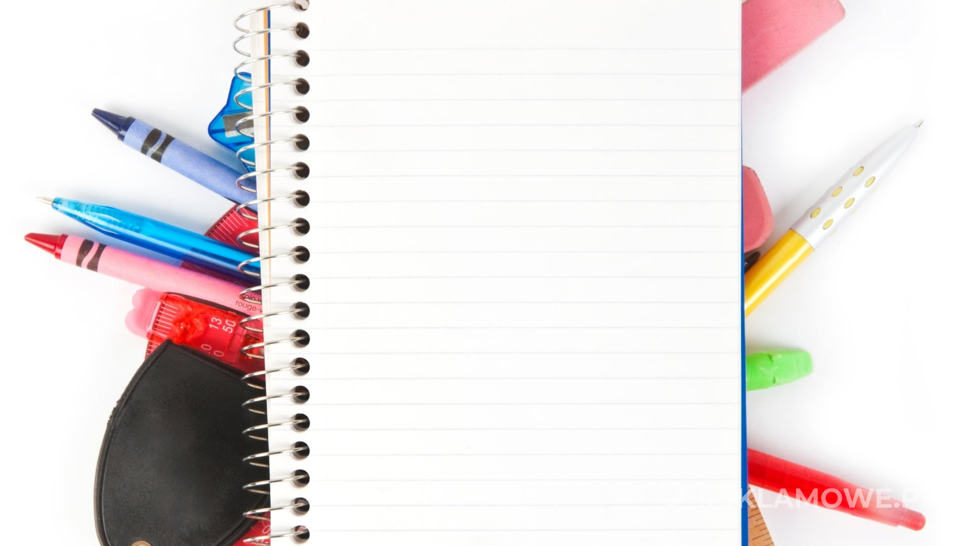 Edukacyjne zabawki reklamowe na tle neutralnym