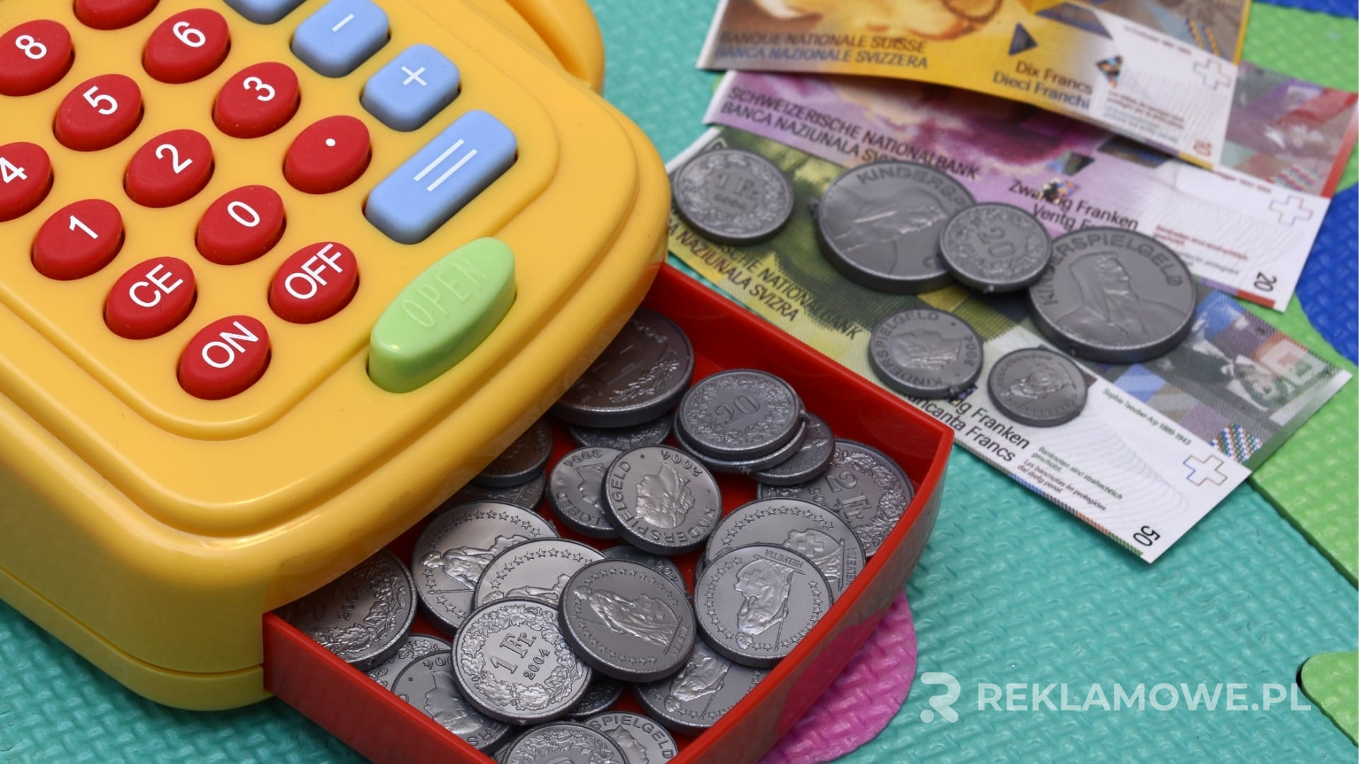 Kolorowe zabawki reklamowe dla dzieci