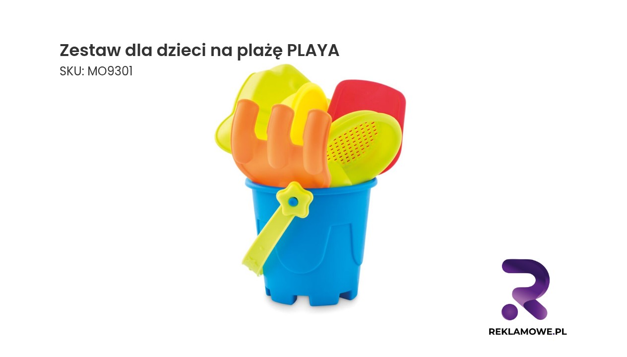 Zestaw dla dzieci na plażę PLAYA Zestaw dla dzieci na plażę PLAYA – akcesoria plażowe dla dzieci